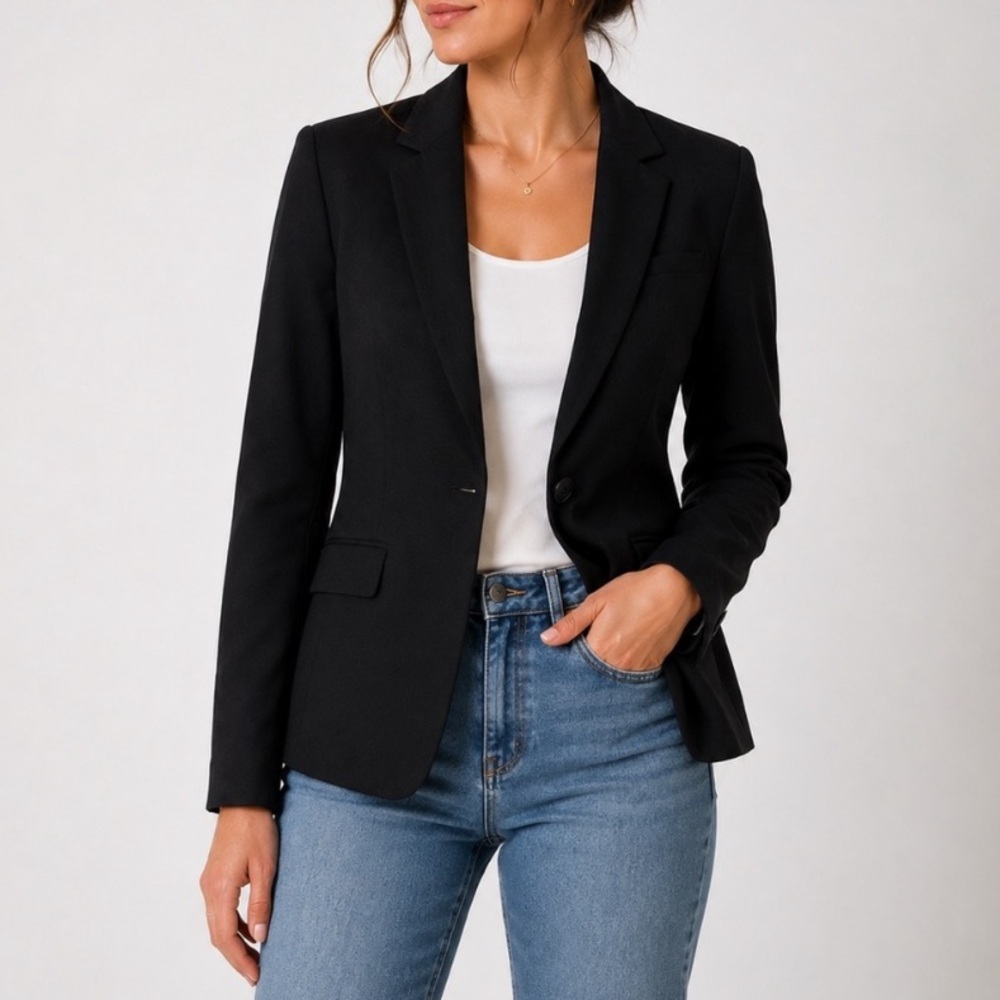 H&M Black Tailored Blazer Size S